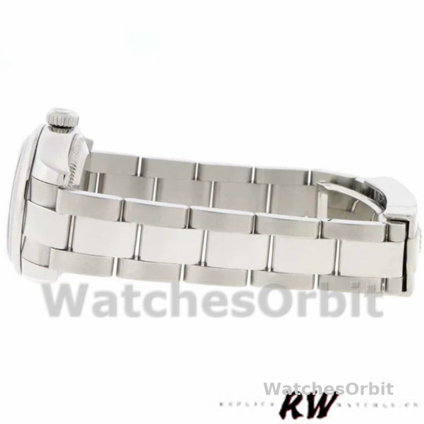 Replica Rolex Datejust 26mm Dames-179160-Zilver Concentrische Cirkel Wijzerplaat Zilver<br />