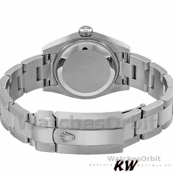 Womens Rolex Datejust 26mm Womens-179160-Blue Index Dial-Domed Bezel Blue Replica Image