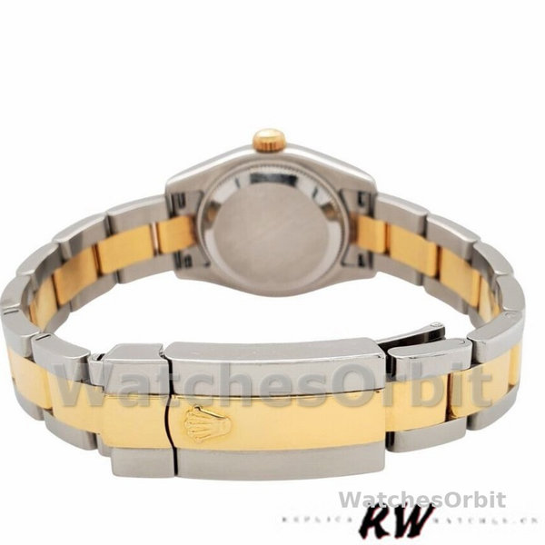 Womens Rolex Datejust-179163, 26mm, Champagne Dial, Domed Bezel, Lady Champagne Replica Image