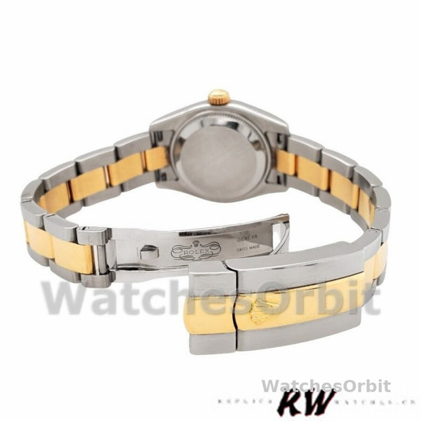 Womens Rolex Datejust-179163, 26mm, Champagne Dial, Domed Bezel, Lady Champagne Replica Image