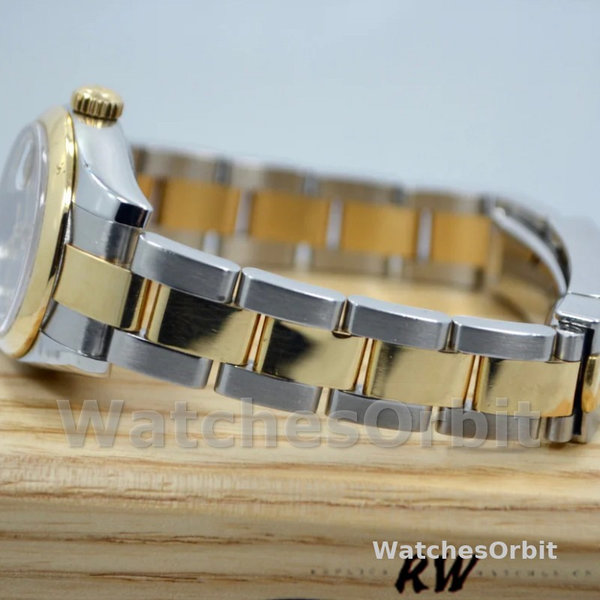 Womens Rolex Datejust 26mm Womens-179163-Grey Dial-Domed Dezel Grey Replica Image