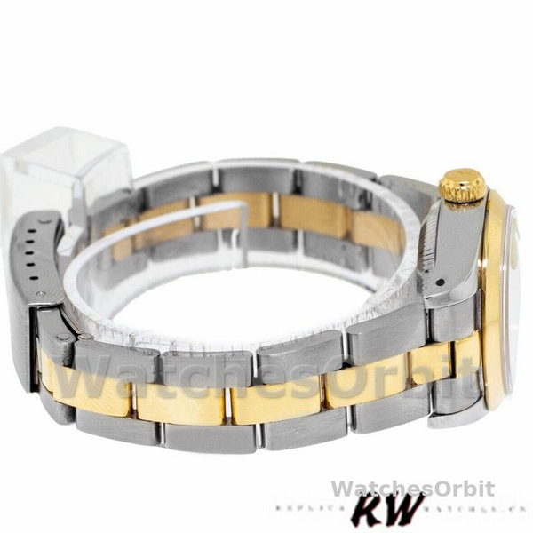 Replique Femmes Rolex Datejust 26mm Femmes-179163-White Roman Numeral Dial White