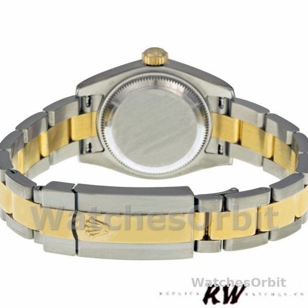 Replique Femmes Rolex Datejust 26mm Femmes-179163-White Roman Numeral Dial White