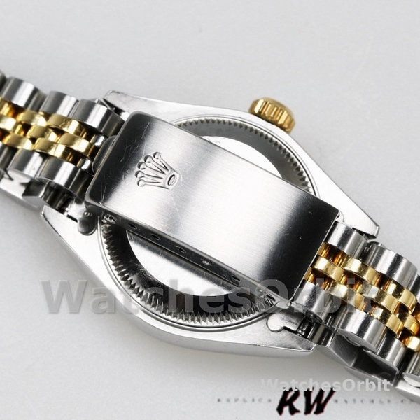 Replica Rolex Datejust-179173 da donna, 26 mm, quadrante champagne decorato in madreperla, Lady MOP