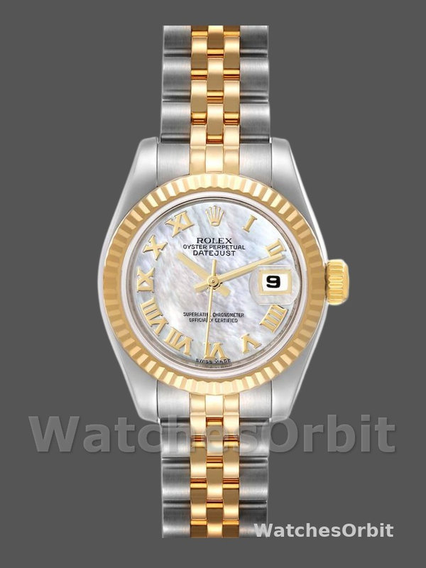 Rolex Datejust 179173 Mother Of Pearl White Dial 26MM Damen Replica Watch