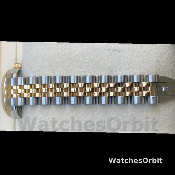 Replica Rolex Datejust-179173 da donna, 26 mm, quadrante argentato con numeri romani, Lady Silver