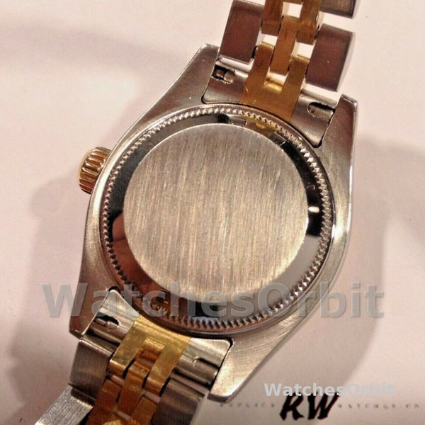 Replica Rolex Datejust-179173 da donna, 26 mm, quadrante Sunbeam Silver, lunetta scanalata, Lady Silver