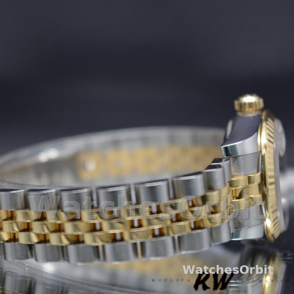 Rolex Datejust 179173 White MOP Dial Fluted Bezel 26MM Lady Replica Watch