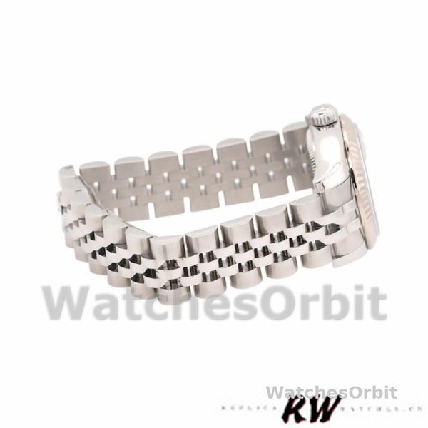 Replique Rolex Datejust-179174, 26mm, cadran blanc nacre, Lady MOP pour femme