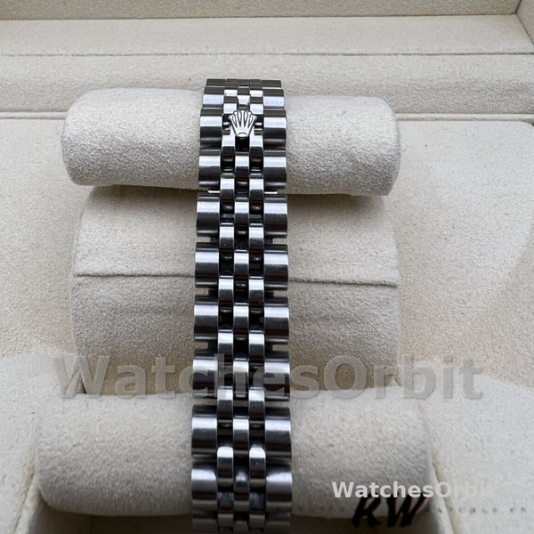 Replique Rolex Datejust-179174 pour femme, 26mm, cadran indexé argent, lunette cannelée, Lady Silver