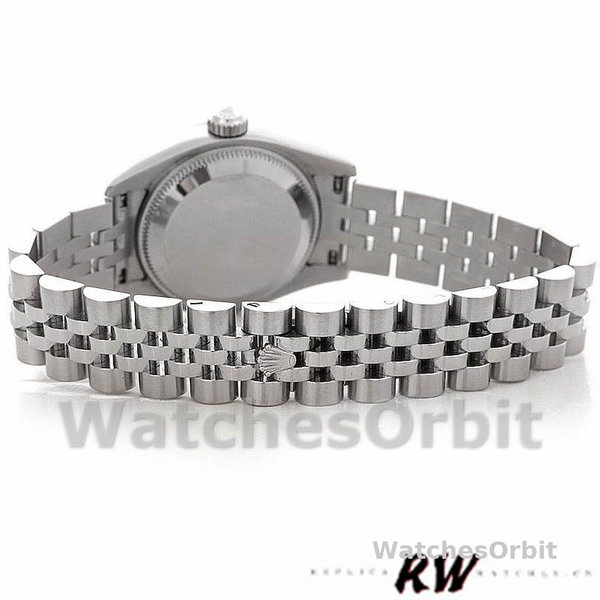 Replique Rolex Datejust-179174, 26mm, cadran diamant Sodalite, lunette cannelée, Lady Blue, pour femme