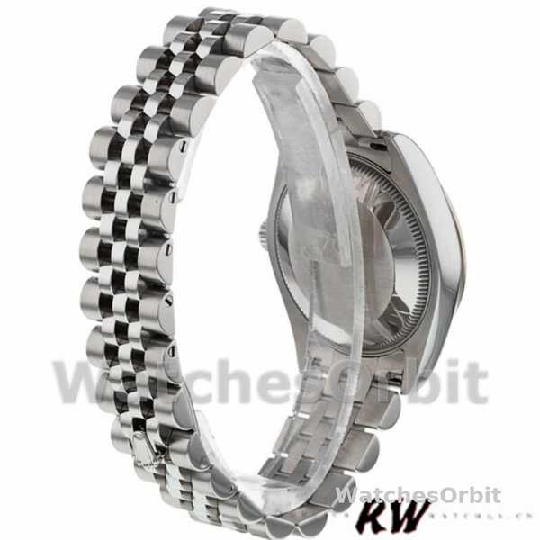Replique Rolex Datejust-179179, 26mm, nacre, cadran diamant, lunette cannelée, Lady MOP pour femme