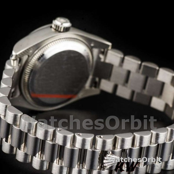 Replique Rolex Datejust-179179 pour femme, 26mm, cadran diamant rose, lunette cannelée, Lady Pink