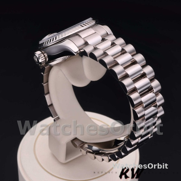 Replique Rolex Datejust-179179 pour femme, 26 mm, cadran argenté à diamants, lunette cannelée, Lady Silver