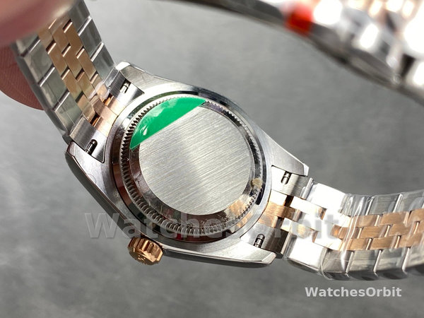 Rolex Datejust 279171 0007 28 Olive Green Diamond-Set Jubilee Ladies Watch