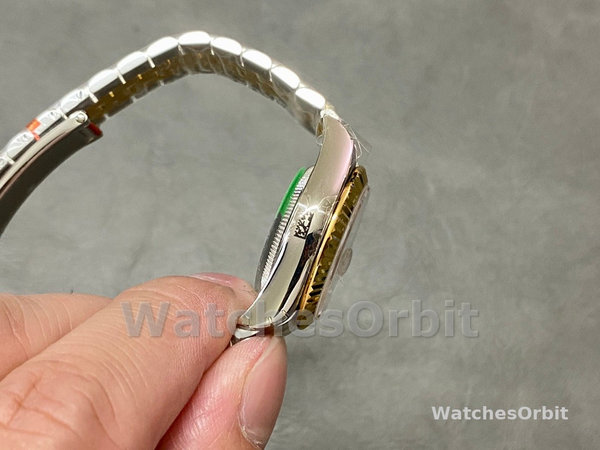 Womens Rolex Datejust-279173, 28mm, Champagne Index Dial, Fluted Bezel, Lady Champagne Replica Watch Image