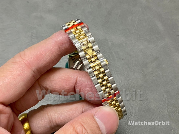 Womens Rolex Datejust-279173, 28mm, Champagne Index Dial, Fluted Bezel, Lady Champagne Replica Watch Image