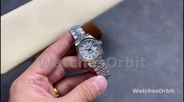 Replica Rolex Datejust 279174 Edelstahl Mother Of Pearl Diamond Dial 28mm Lady Replica Uhr