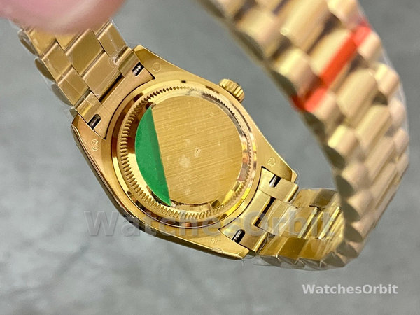 Replica Rolex Datejust 28mm Oro giallo 18 carati Donna - 279138RBR 0006 Quadrante champagne