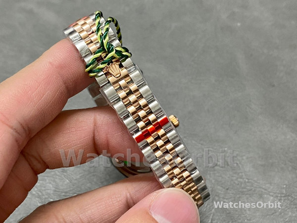 Replica Dames Rolex Datejust 28mm Everose Gold Rose Dial m279171 0023 Jubilee Lady Rose Gold Dial