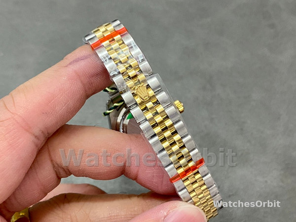 Womens Rolex Datejust-279173 0019, 28mm, Silver Index Dial, Fluted Bezel, Lady Silver Replica Watch Image