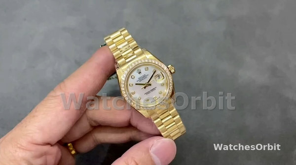 Women's Rolex Datejust 28mm MOP Dial Yellow Gold Women's  - M279138RBR 0015 MOP Dial