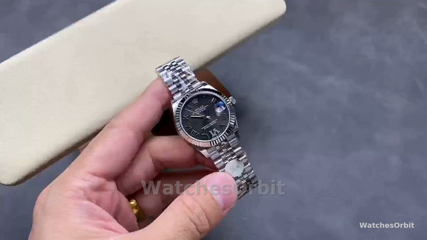 Replique Rolex Day Date 36-118138 0125, or jaune, cadran champagne, bracelet vert, unisexe