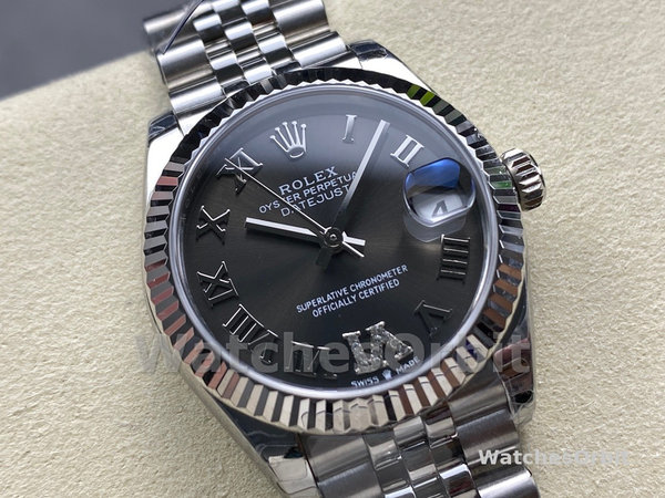 Rolex Datejust 31 278274 0022 Oystersteel and White Gold Womens Watch