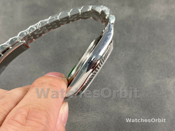 Replica Rolex Datejust 28-m279171 0017 da donna, indice cioccolato, acciaio e oro rosa, cioccolato