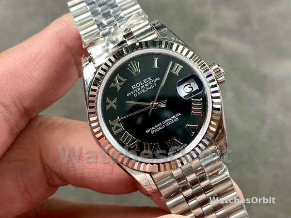 Unisexs Rolex Day Date 36-128349RBR 0053, White Gold, President Bracelet, Pink Replica Watch Image