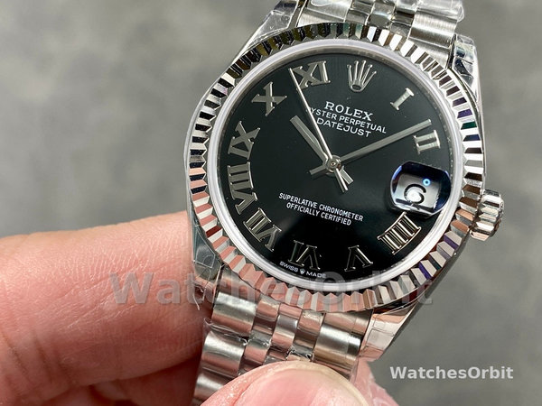 Unisexs Rolex Day Date 36-128349RBR 0053, White Gold, President Bracelet, Pink Replica Watch Image