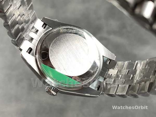Unisexs Rolex Day Date 36-128349RBR 0053, White Gold, President Bracelet, Pink Replica Watch Image
