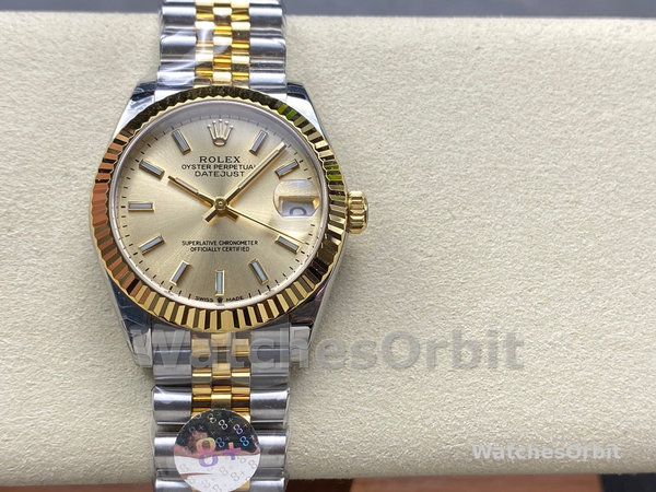 Womens Rolex Datejust 31-278273 0014, Champagne Dial, Women’s Champagne Dial Replica Watch Image