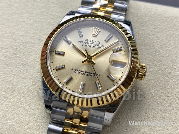 Womens Rolex Datejust 31-278273 0014, Champagne Dial, Women’s Champagne Dial Replica Watch Image