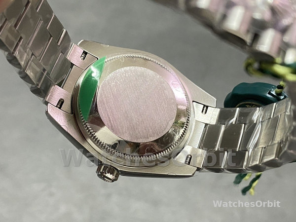 Replica Rolex Datejust 31-m278274 da donna, lunetta scanalata, quadrante blu, quadrante blu da donna