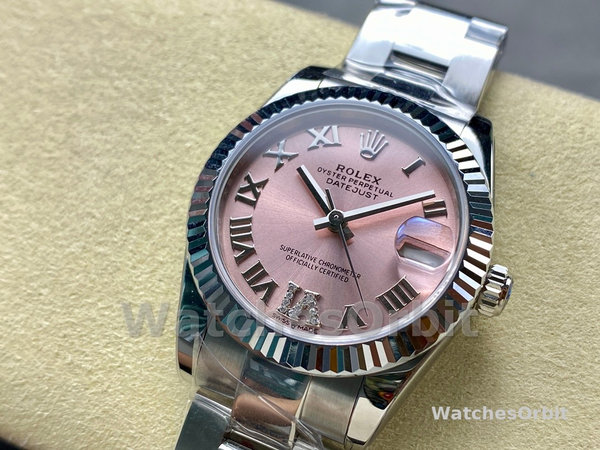 Rolex Datejust 31 Fluted Bezel Oyster Bracelet 278274 0023 Women's Watch