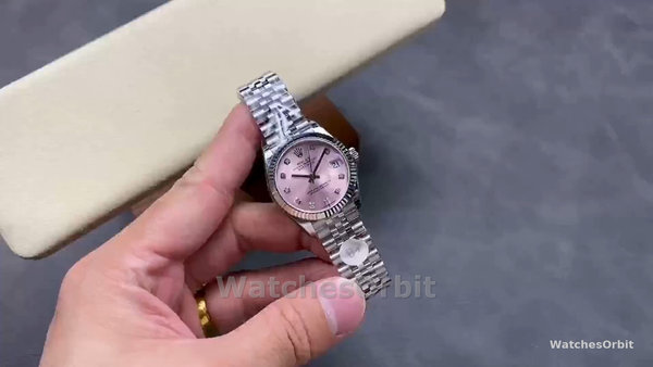 Replica Rolex Datejust 31-278274 0032, Quadrante rosa, Diamanti, Giubileo, Donna Rosa