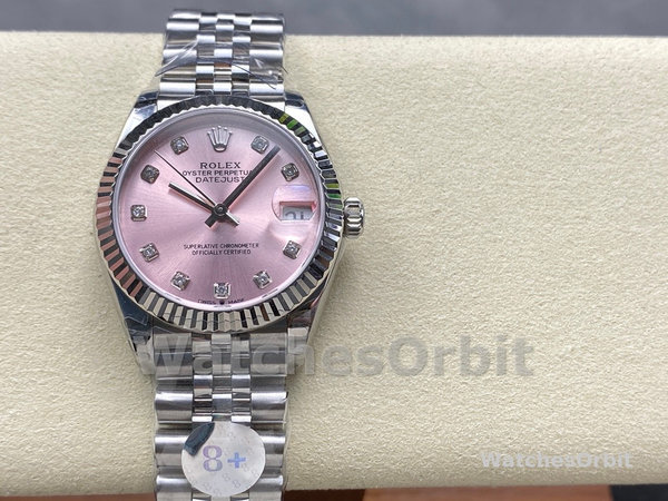 Replica Rolex Datejust 31-278274 0032, Quadrante rosa, Diamanti, Giubileo, Donna Rosa