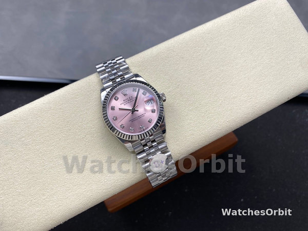 Replica Rolex Datejust 31-278274 0032, Quadrante rosa, Diamanti, Giubileo, Donna Rosa