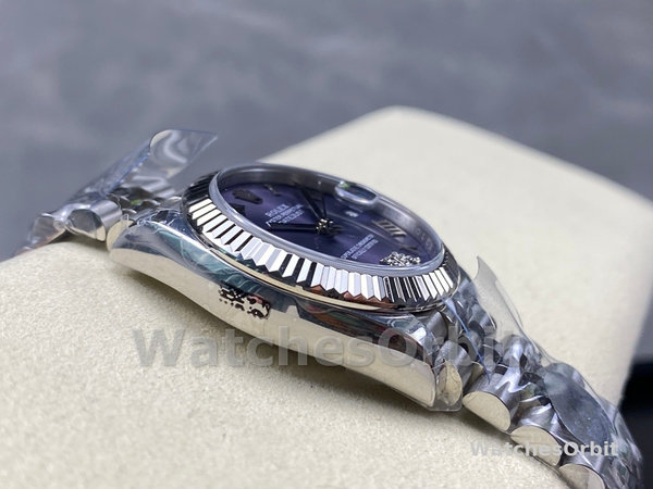 Rolex Datejust 31 Purple Dial Jubilee Bracelet 278274 0026 Women's Watch