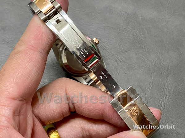 Replica Rolex Datejust donna 31-278271 0023, quadrante rosa con diamanti, quadrante oro rosa donna