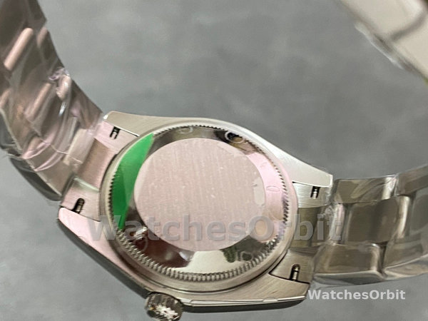 Womens Rolex Datejust 31mm White Gold Grey Dial m278274 Womens Luxury Grey Dial Replica Watch Image