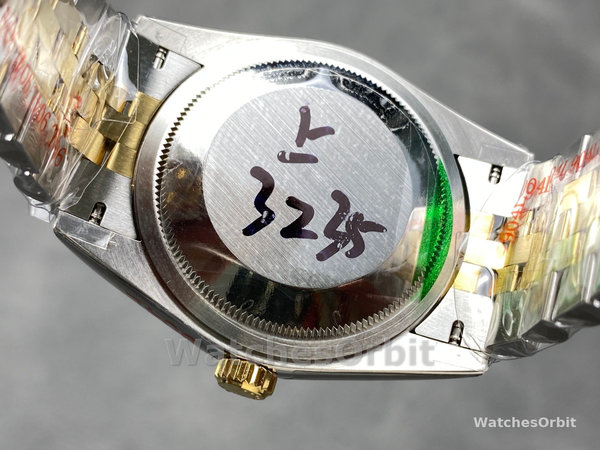 Replica Dames Rolex Datejust 31mm Geelgoud Witte Romeinse Wijzerplaat - M278243 0002 Witte Wijzerplaat