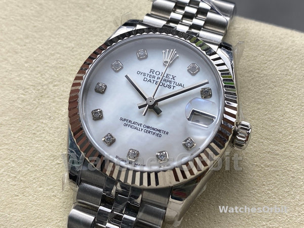 Replica Rolex Day Date 36-118138, oro giallo massiccio 18 carati, quadrante romano bianco, unisex