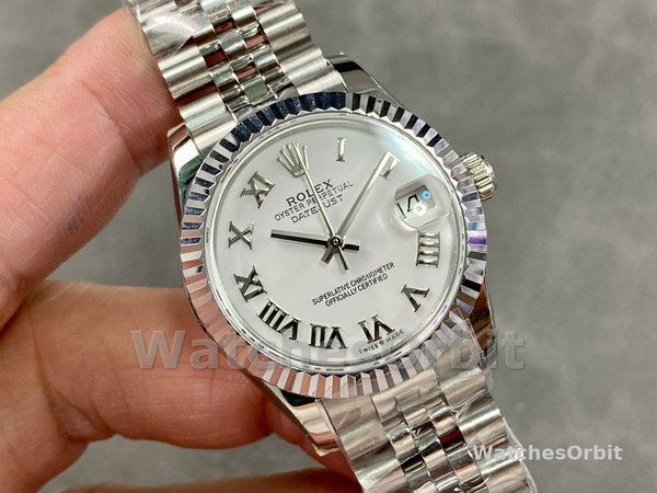 Replica Rolex Oyster Perpetual donna 31-277200 0007, quadrante blu turchese, quadrante blu donna