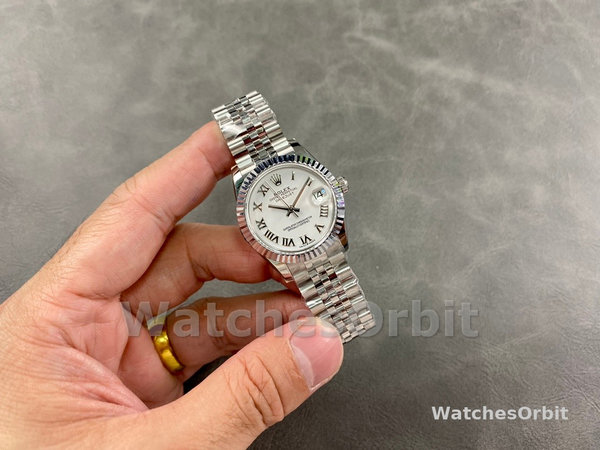 Replica Rolex Oyster Perpetual donna 31-277200 0007, quadrante blu turchese, quadrante blu donna