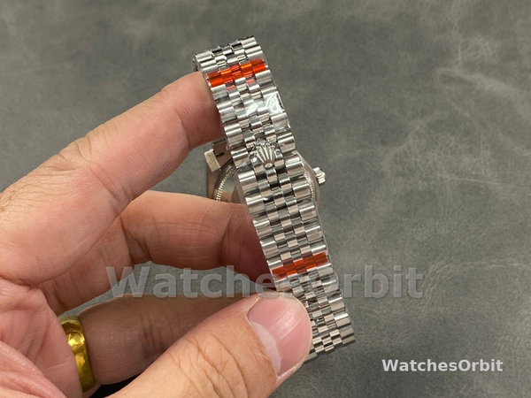 Replica Rolex Oyster Perpetual donna 31-277200 0007, quadrante blu turchese, quadrante blu donna