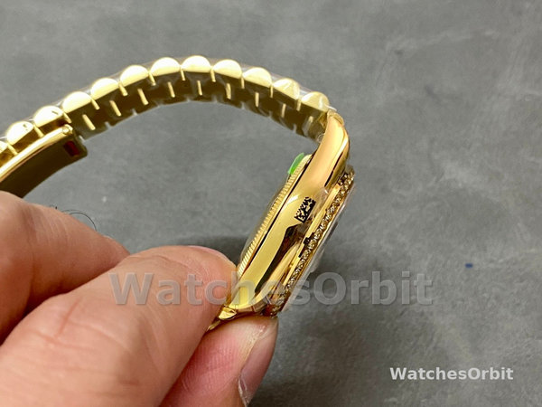 Rolex Datejust 31 Yellow Gold Champagne Dial 278288RBR 0005 Women's Watch