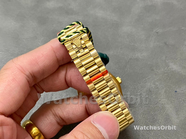Rolex Datejust 31 Yellow Gold Champagne Dial 278288RBR 0005 Women's Watch