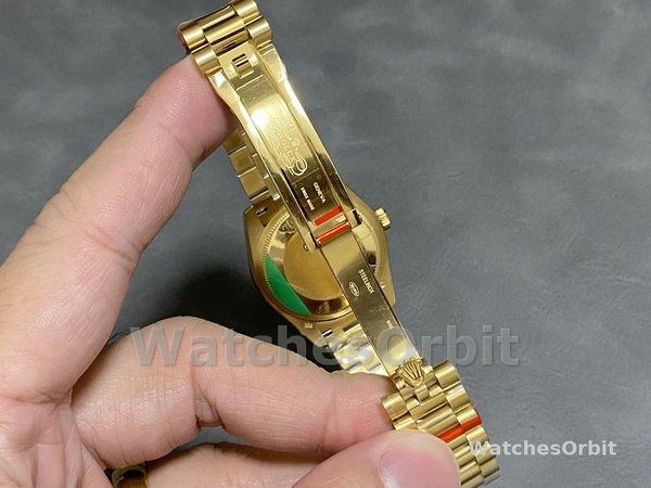 Rolex Datejust 31 Yellow Gold Mother-of-Pearl Diamond Dial Diamond Bezel m278288rbr 0006